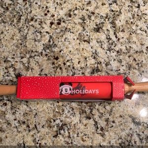 Rare! Mickey Holiday rolling pin (will bundle!!)